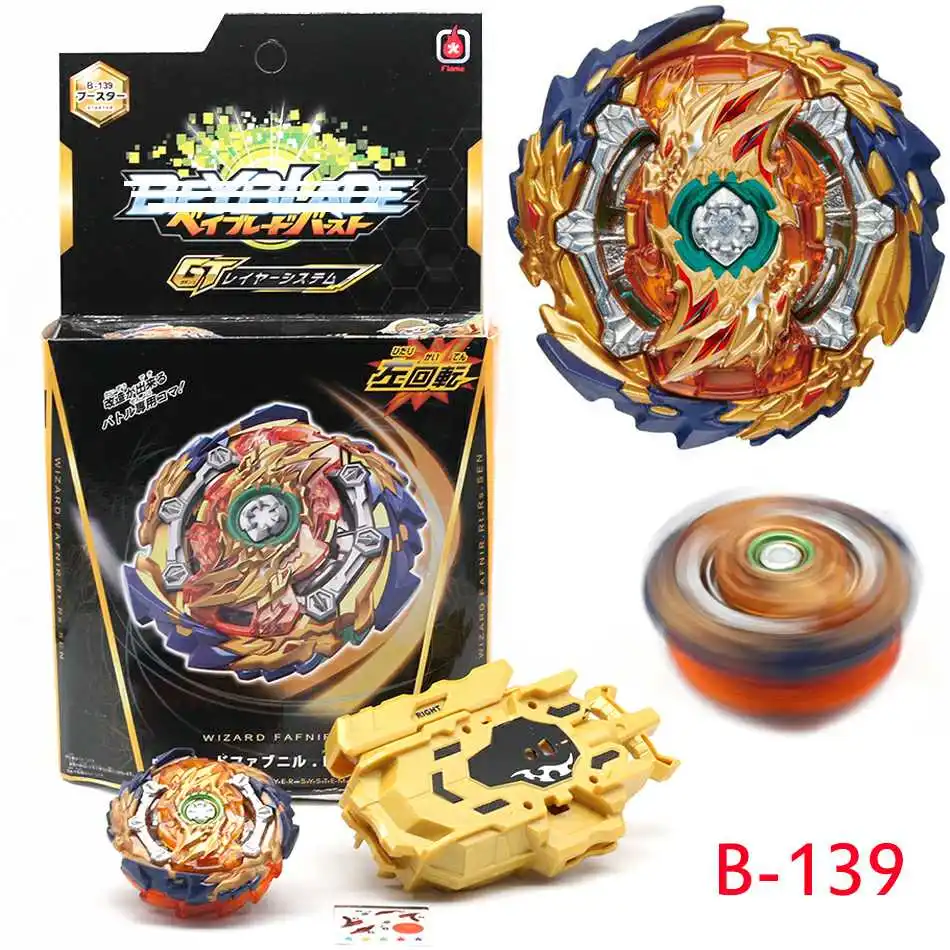 Бренд Beyblade Burst B127 B128 B89 fafnir CHO-Z Валькирия. Z. Ev средство для запуска Beyblade игрушка-Лидер продаж, спинер для детей - Цвет: B139