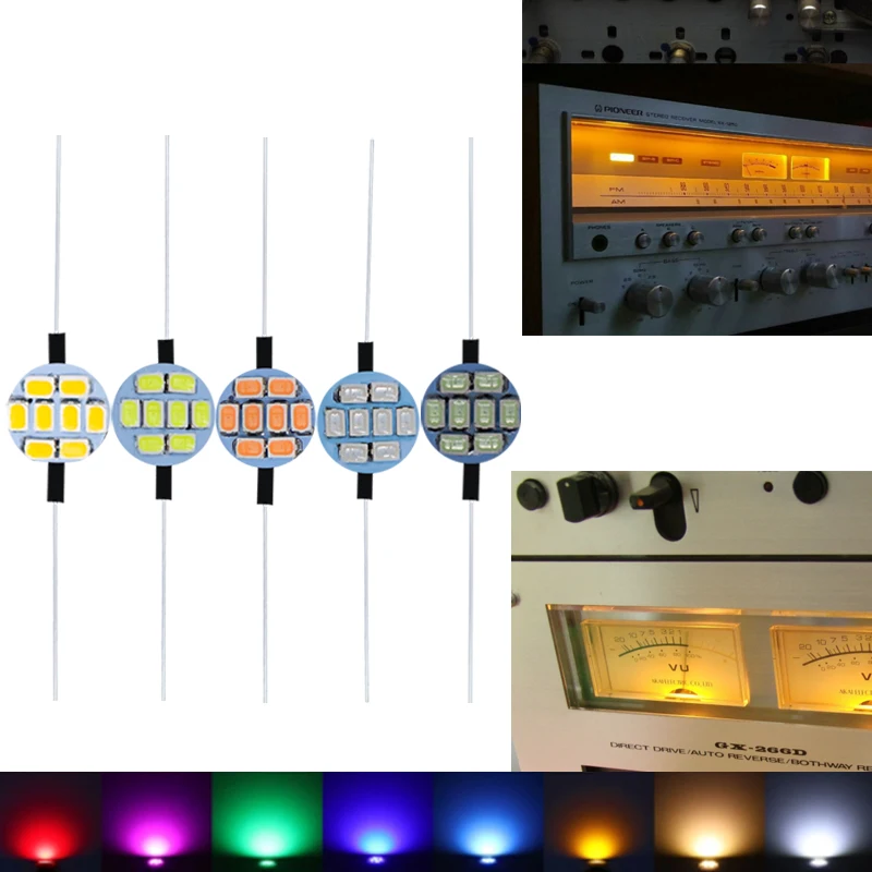 10pcsAC8VAudioequipmenreceiverReadingLightFestoonT63C5WNon