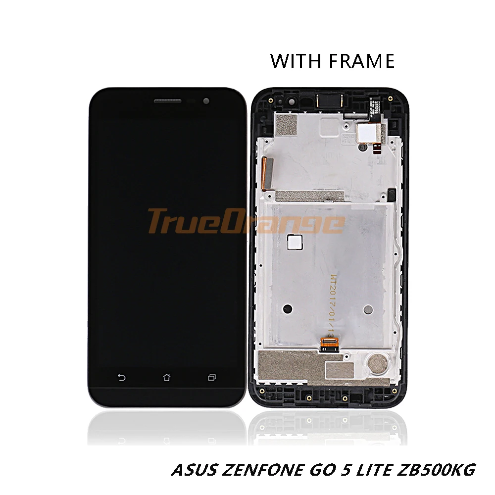 ЖК дисплей 5 0 дюйма для Asus Zenfone Go Lite ZB500KG сенсорный экран дигитайзер в сборе с