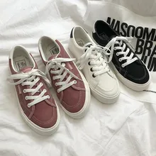 

Brand Canvas Shoes Women's Fashion Sneakers Casual Loafers Woman Vulcanize Shoes 2022 New Low-Top Ladies Shoes Zapatos De Mujer