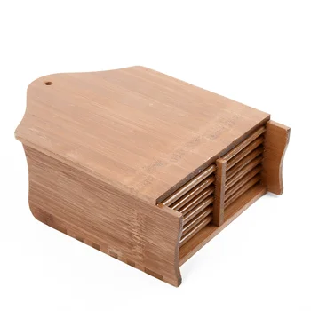 

Bamboo Cutlery Storage Holder Spoon Chopsticks Organizer Drying Rack 15*7*19cm