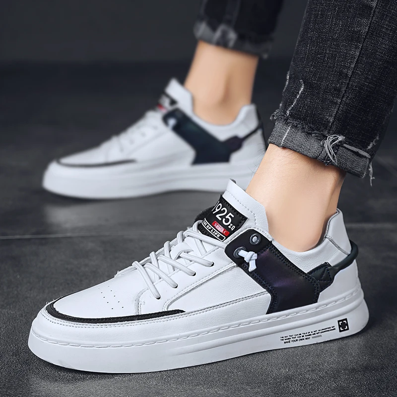 

MOOREGOOD Brand Springtime New Style 2020 Comfortable Fashion Wild Youth Trend casual shoes outdoor Thick Men's casual shoes