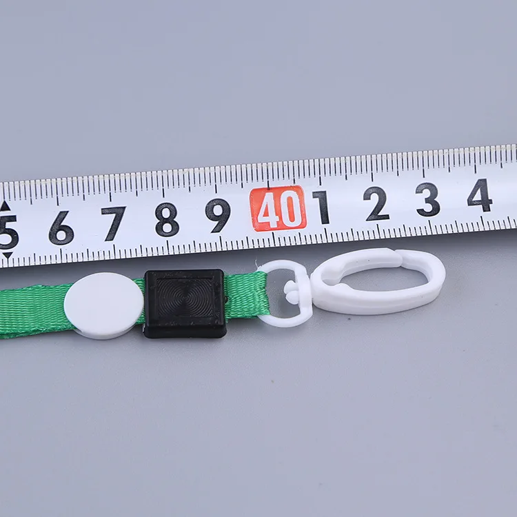 Work Permit Lanyard Multi-color Lanyard Hangtag Dacron Hang Rope Card Stall Supply of Goods Dollar Store Hot Sales