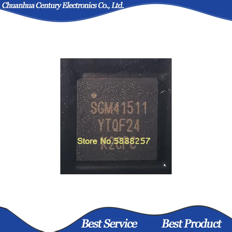 

5 Pcs/Lot SGM41511YTQF24G/TR SGM41511YTQF24 QFN New and Original In Stock