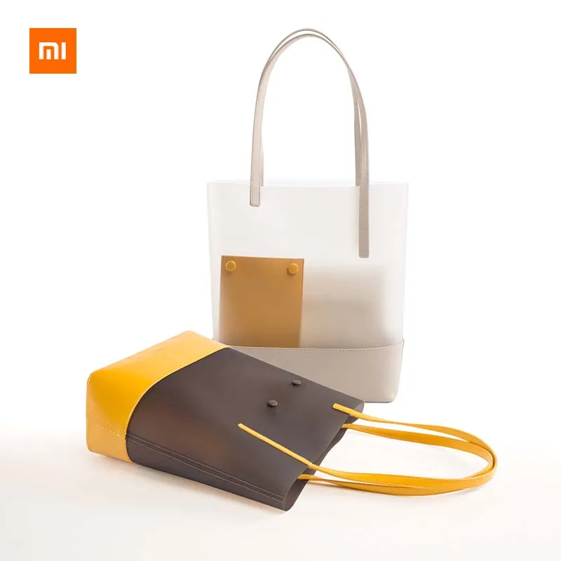 

Xiaomi Fantaspring Transparent Geometric Tote Bag Classic Simple Material Mix and Match Modular Storage