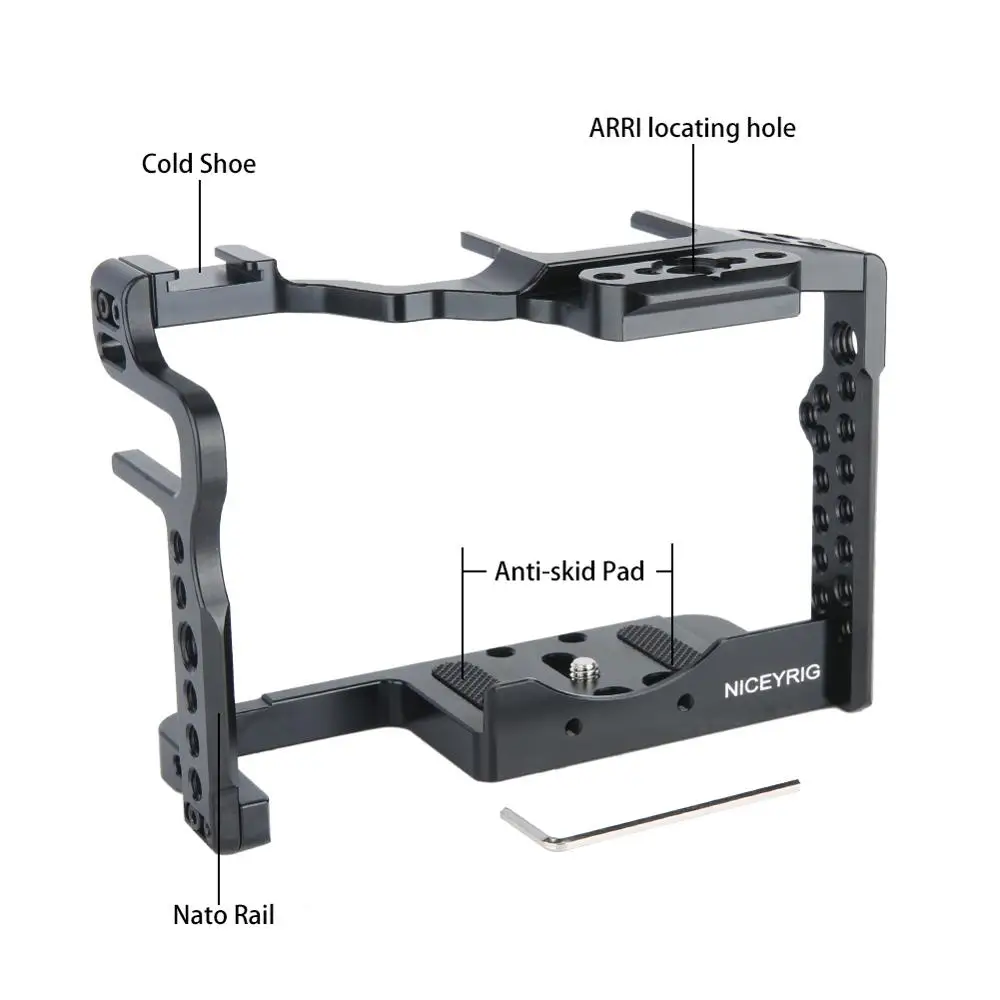 Чехол для Камеры NICEYRIG gh5 gh5s для камеры Panasonic GH5 GH5S для камеры Panasonic Lumix gh5s gh5 DSLR Cage Lumix gh5 чехол для видео Rig