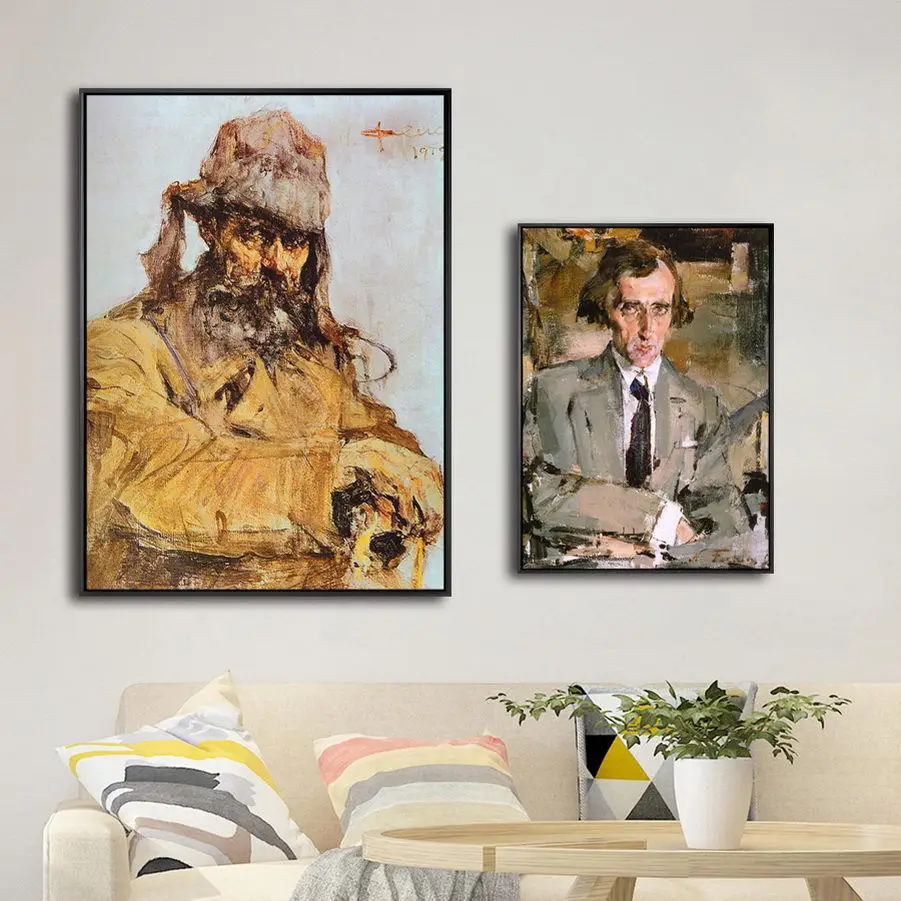 

America Giclee Print Painting Core Customizable Nicolas Fee Xin Fee And Shanghai Europe Type Male Figure Portrait Heart