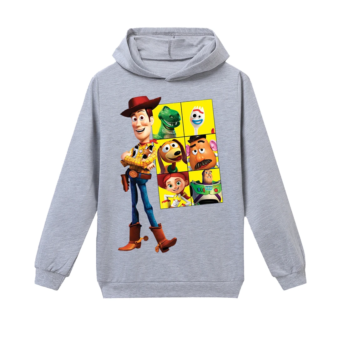 Toy Story 4/детская одежда; футболка с длинным рукавом; одежда с капюшоном; одежда на День Благодарения; толстовка с капюшоном для мальчиков; топы для девочек; толстовки; Vampirina - Цвет: H1078