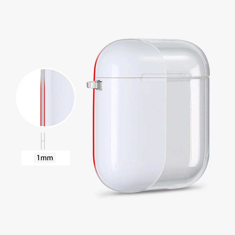 Silicone Cover Case for Apple AirPods 1st / 2nd Generation Anti-fall Scratch Resistant Sticker Bluetooth Case Cover Silicone Cover Case for Apple AirPods 1st / 2nd Generation Anti-fall Scratch Resistant Sticker Bluetooth Case Cover