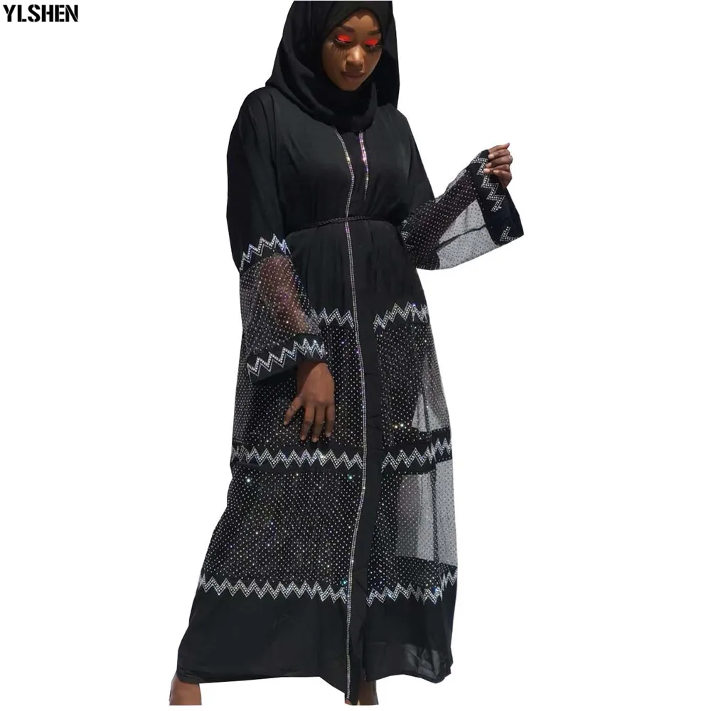 Ramadan Eid Mubarak Abaya Dubai Femme Turkish Luxury Hijab Muslim Dress African Dresses Abayas For Women Kaftan islamic Clothing 02