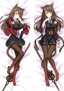 

2020 April Update Pillowcase Anime Game Arknights Body Pillow Cover Case Double-side Printed 2 Way Throw Pillow case
