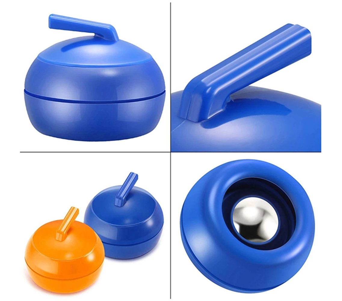 Sport Training Indoor Compact Table Top Board Curling Game For Adult&Kids 4