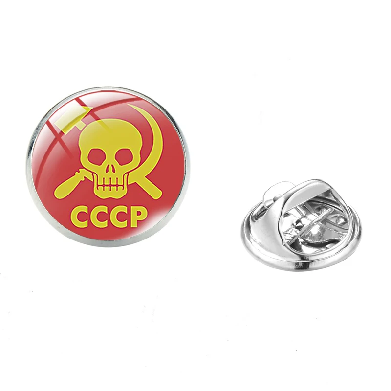 SIAN высокое качество CCCP СССР Советский значок брошь двуглавый орел серп молоток Ретро картинки нержавеющая сталь мужские нагрудные булавки