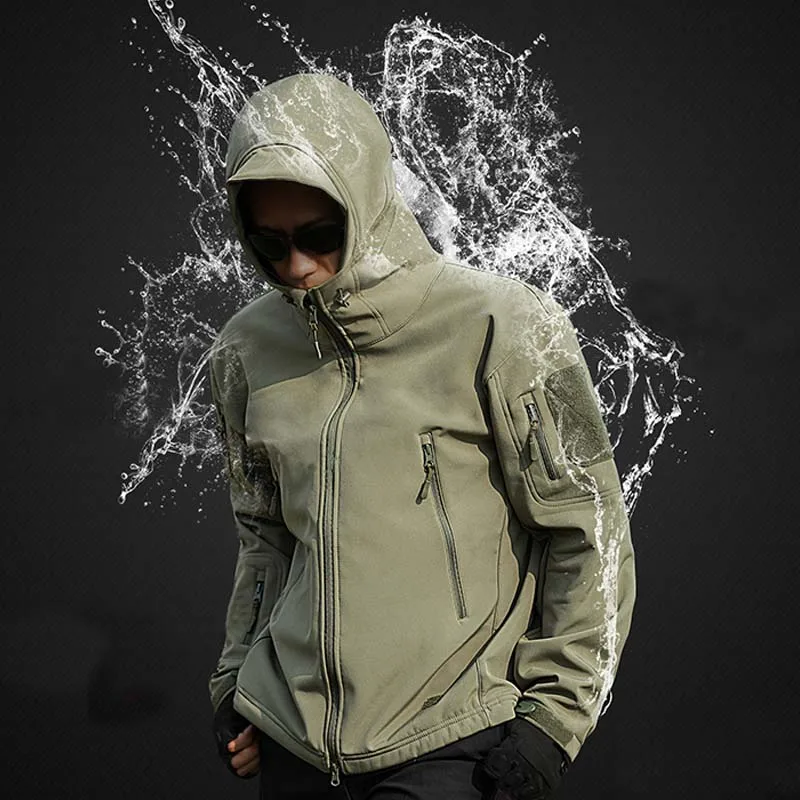 

Lurker Shark Skin Soft Shell V5 Military Tactical Jacket Men Waterproof Windproof Soft Shell Windbreaker Camouflage Army Coats