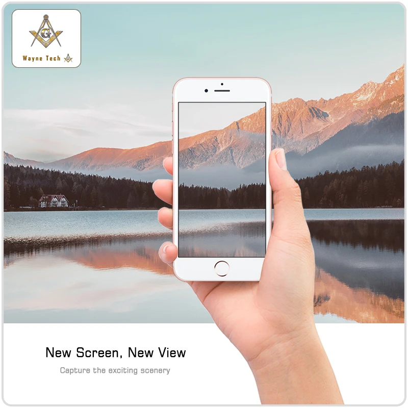 Дисплей AAA 100% 3D сенсорный экран для iPhone 7 7P 8G 8P сменный с дигитайзером в сборе