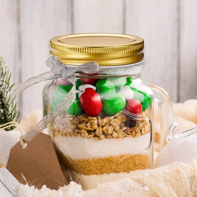 24 пачки Mason Jar крышки обычный рот герметичность безопасный Mason хранения Твердые крышки(золото