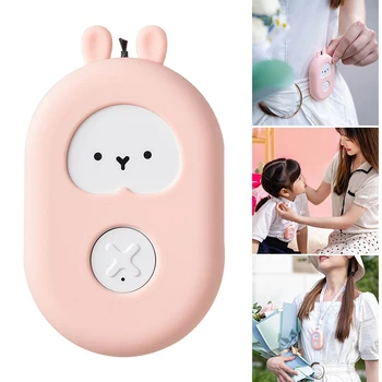 

Newly Personal Wearable Air Purifier Necklace Mini Portable Air Freshner Cleaner Remove Dust Low Noise for Adults Kids