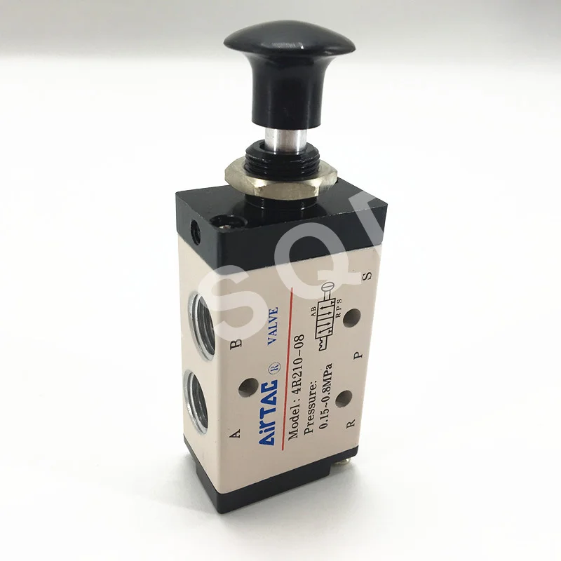 4R410-15 3R210-08 4R310-10 3R210-06 4R210-08 DC24V пневматические компоненты электромагнитный клапан Airtac переключения ручной клапан 4R 3R серии - Цвет: 4R210-08