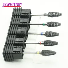 Jewhiteny 5 T черный керамический сверло для ногтей Электрический фреза для ногтей для маникюра педикюра аксессуары для ногтей Инструменты