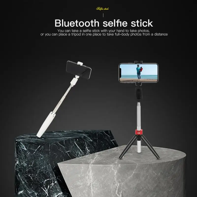 360 ° Bluetooth селфи палка пульт дистанционного управления штатив Мини Выдвижная
