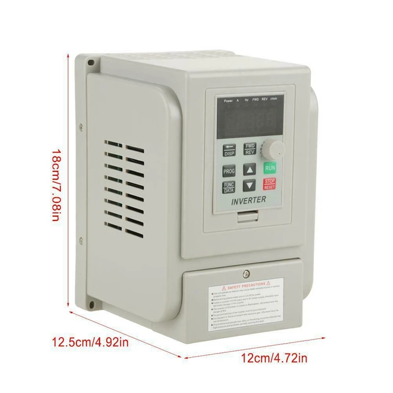 1.5KW 3HP частотно-регулируемым приводом 8A AC 220V один 3-фазный Скорость частотно-регулируемый привод инвертор
