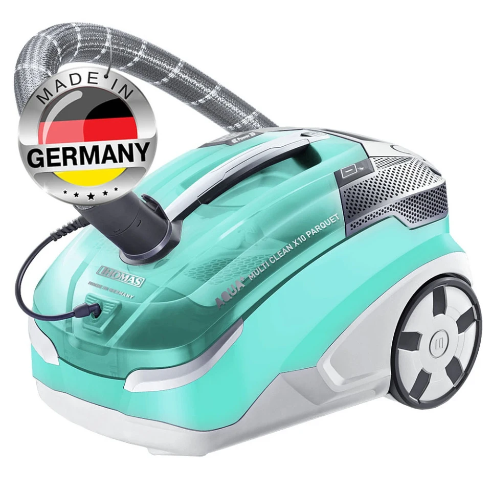 Пылесос моющий Thomas Multi Clean X10 Parquet 1700Вт аквамарин/серебристый