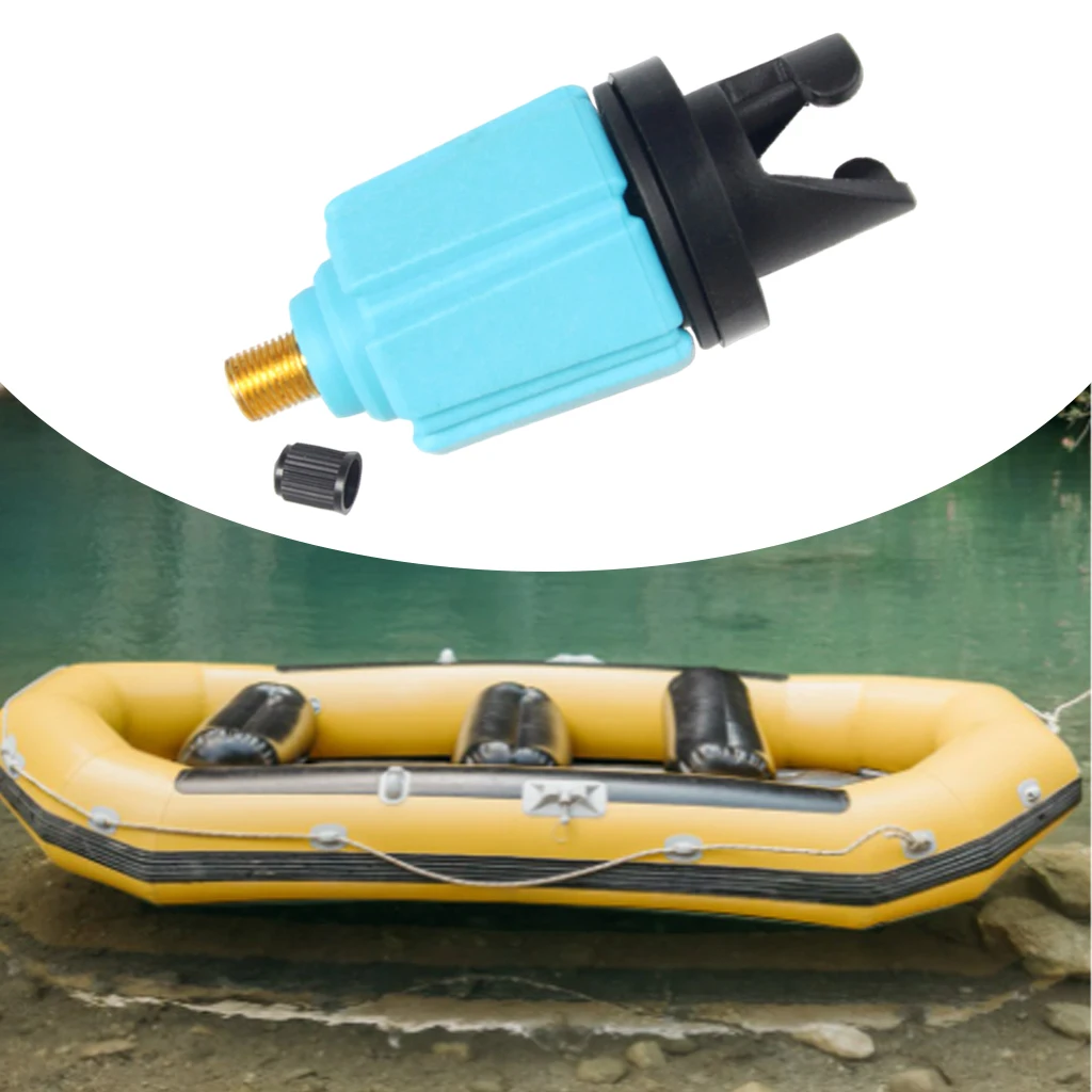 Inflatable Boat SUP Pump Adapter Kayak Air Valve Adaptor Pumping Head Connector 