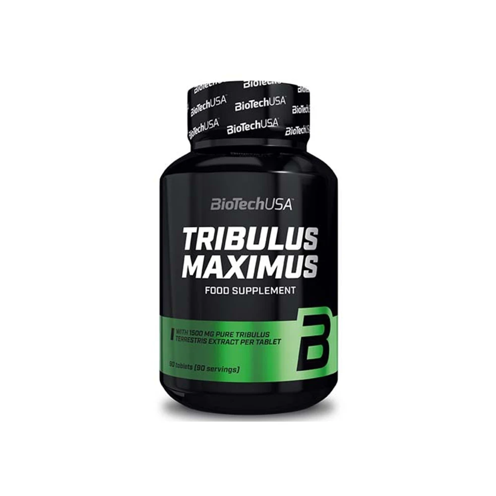 Травы для тестостерона Biotech Tribulus Maximus 1500 mg (78% saponins) 90таб 90 порций | Спорт и