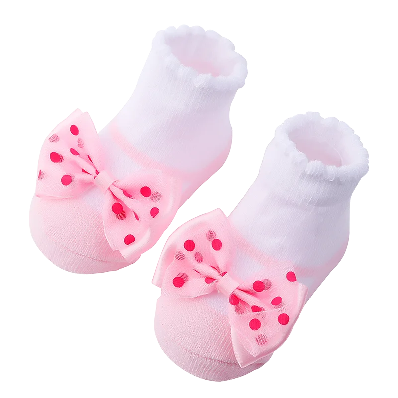 Baby Socks 5Pairs Newborn Infant Cotton Girls 0-3 Month