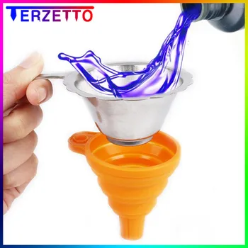 

3D Photocuring Printer Accessories Metal UV Resin Filter Cup+Silicon Funnel Disposable for ANYCUBIC Photon dlp sla parts