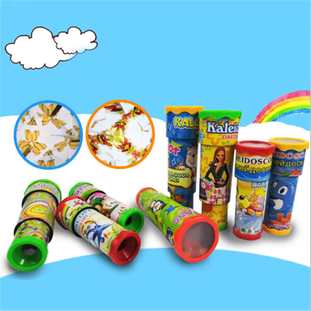 Vintage Kaleidoscope Toy Kids Child Senses Development Educational Toys baby Birthday Gift For Children Magic Educational Toys