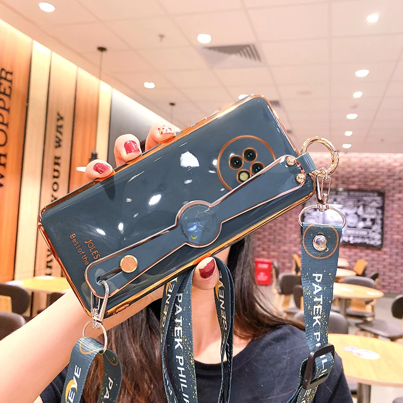 Чехол для телефона Huawei Mate 10 20 30 40 Pro 9 Plus 20X Nova 2 2S 3i чехол с ремешком на руку ремешок