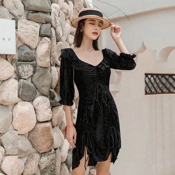 

Swimsuit One Piece Bikinis Female 2019 Swimsuits Woman Badpak Plus Size Swimwear Women's Bathing Suit Ins Black Super Swimming