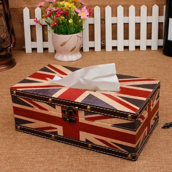 

European Style Tissue Box Home Table Decoration Square Paper Napkins Organizer Tissue Box Holder Office Desktop Decorations