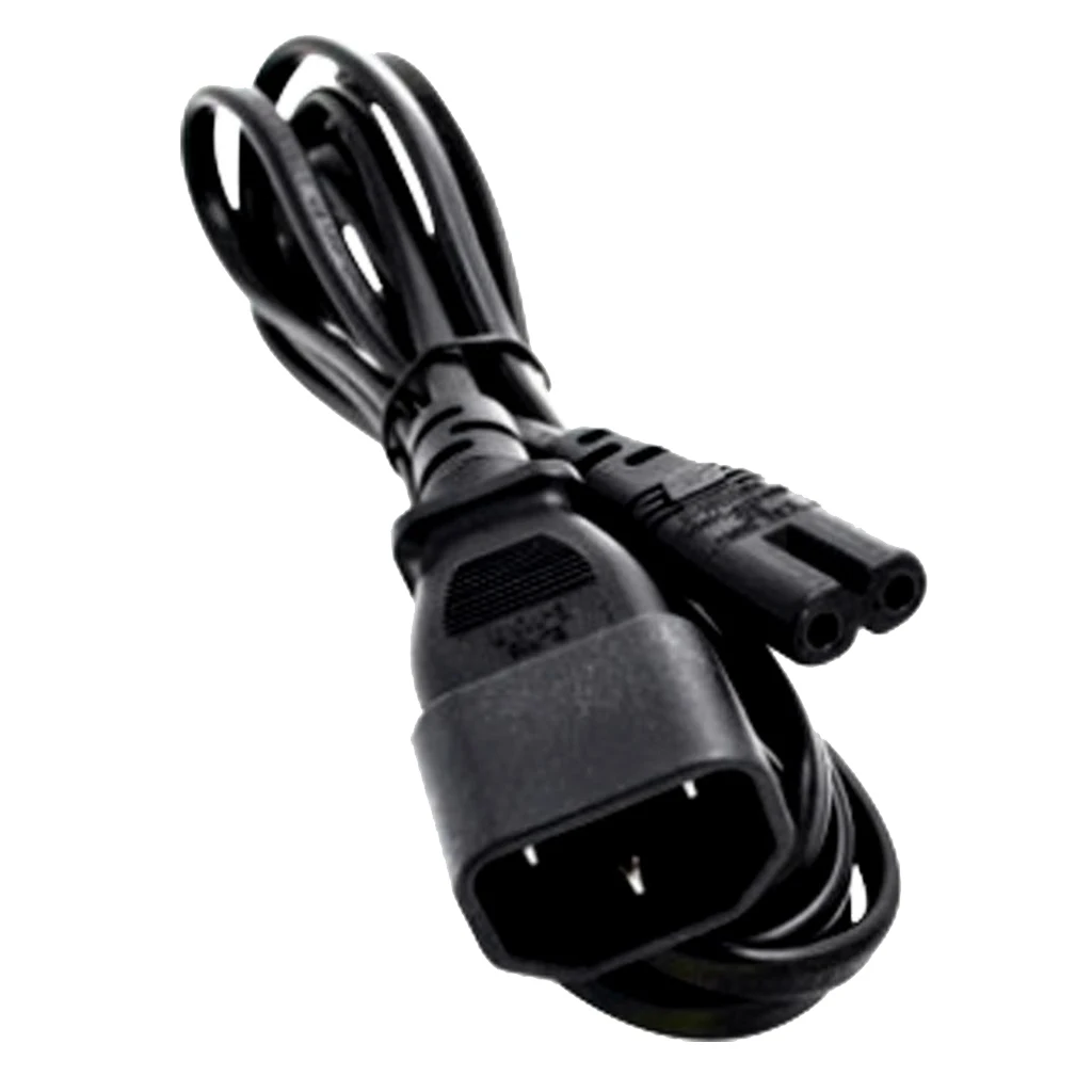 0.8 Feet IEC 320 C14 To C7 Figure Eight F-M Computer AC Power Adapter