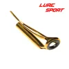 LureSport KT KL guide MN 8pcs Guide set Gold Steel frame sic ring rod guide Rod Building component Repair DIY Accessory ► Photo 2/6