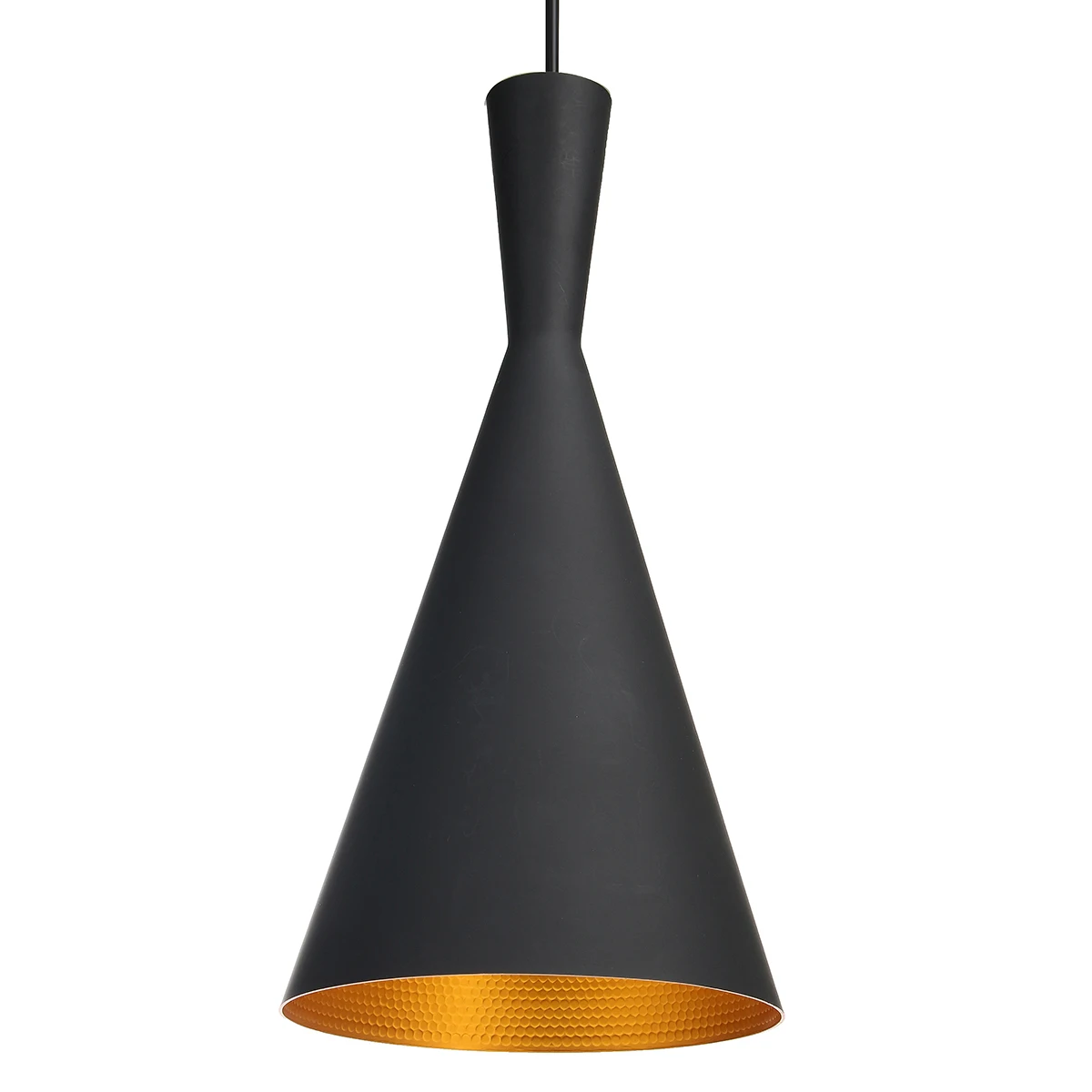 Современная люстра в стиле ретро подвесной потолочный светильник бар столовая кухня абажур лампа оттенки Железный с одним плафоном лампа AC100-240V - Цвет корпуса: Черный