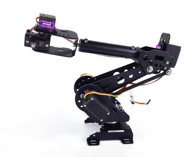 6DoF Robot Arm ABB Manipulator with 4pcs*MG996r+2pcs*MG90S+ESPduino Development Kit