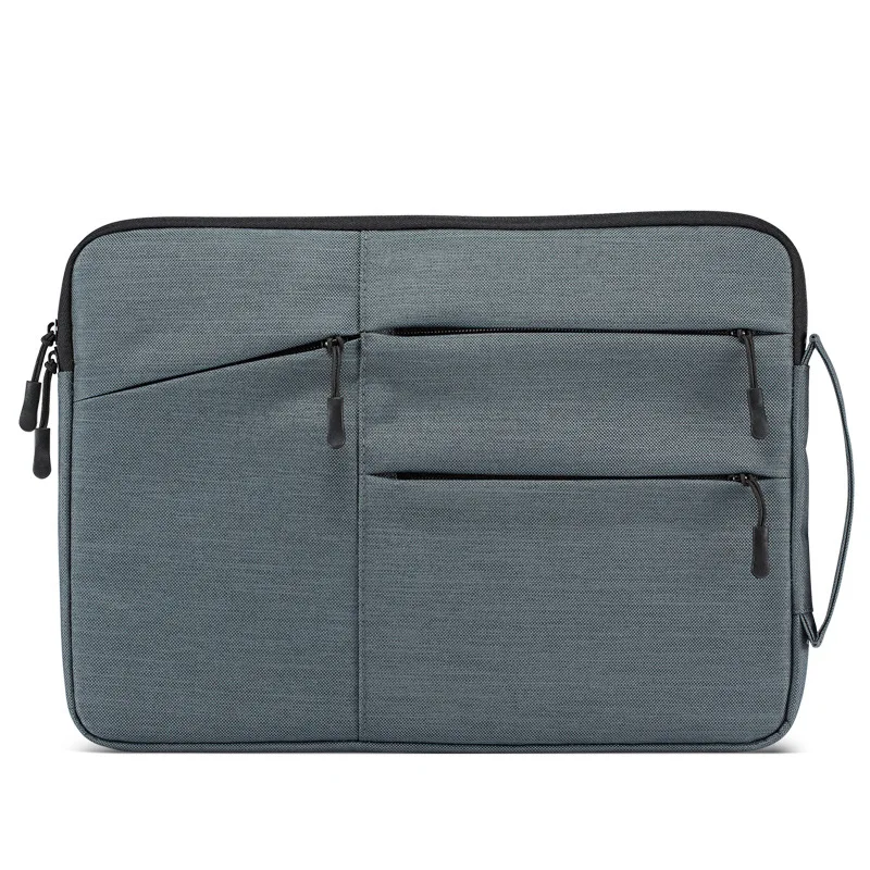Dark Grey Водонепроницаемый чехол для ноутбука, сумка для Macbook Dell Hp lenovo 11 13 15,4 15,6, чехол-сумка - Цвет: Dark Grey