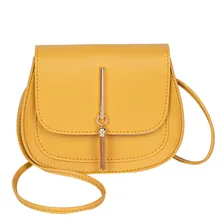 Модная сумка на плечо новая желтая сумка с кисточками однотонная искусственная кожа простая сумка на плечо шикарная винтажная мини сумка-мессенджер