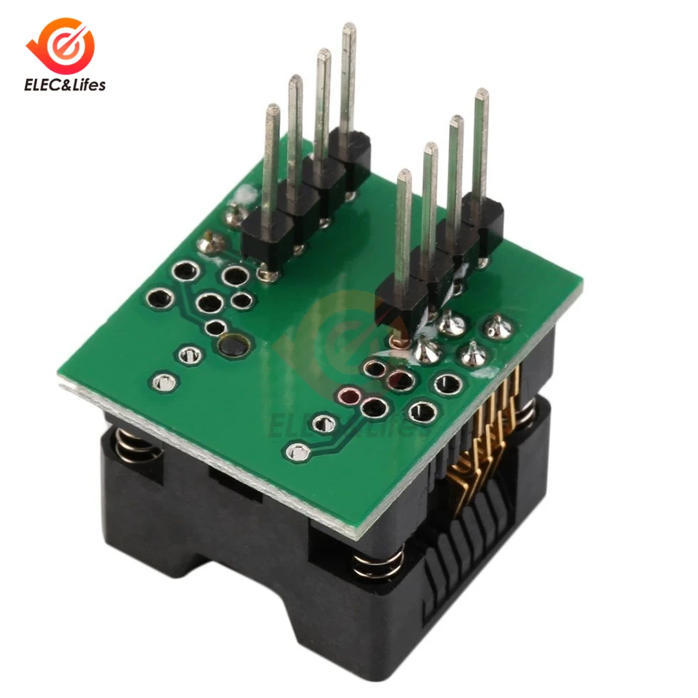 SOIC8 SOP8 К DIP8 Dip-8 широкое тело узкое сиденье широкий 150 мил 200 мил программист адаптер гнездо зеленый и синий