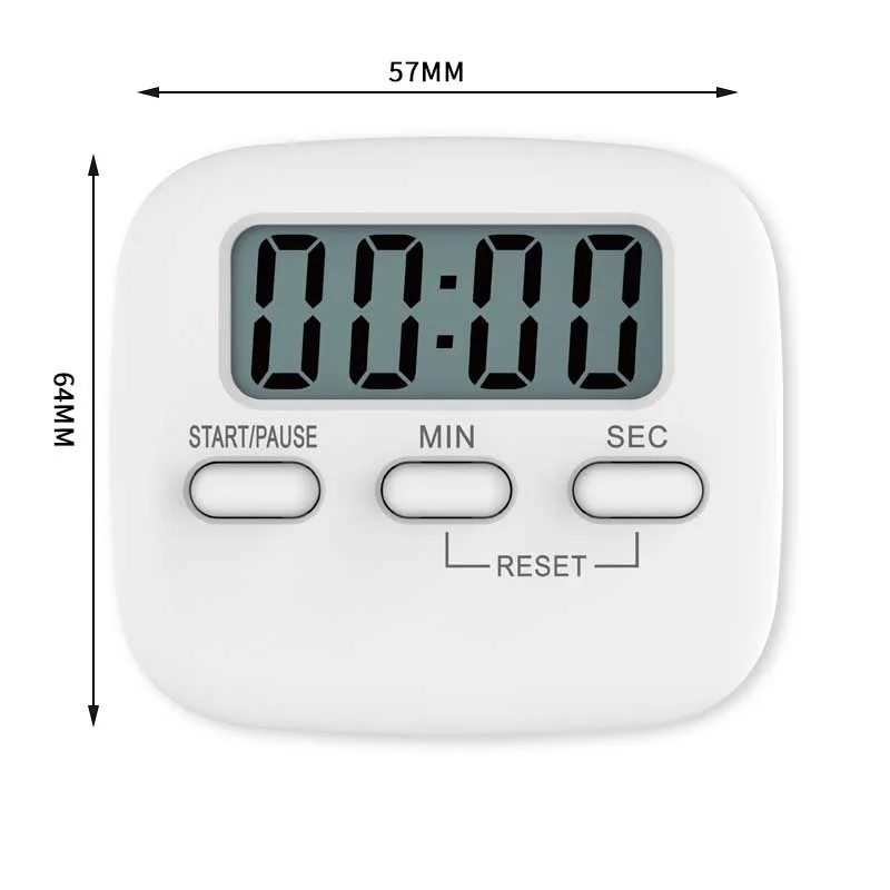 LCD Digital Screen Kitchen Timer Magnetic Cooking Countdown Alarm Sleep Stopwatch Temporizador Clock Home Multifunctional Tools 3