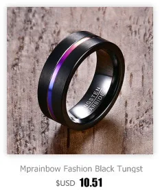 Обручальное кольцо из карбида вольфрама, 8 мм, два тона, черное кольцо для мужчин, Радужное, рифленое, на почищенных краях, мужское ювелирное изделие