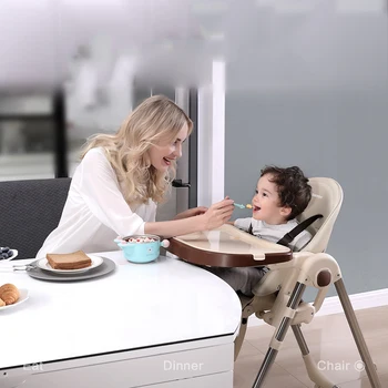 

Baby Dining Table Child Dining Chair Multifunctional Foldable Portable Baby Chair Dining Table Adjustable Seat Folding Chair