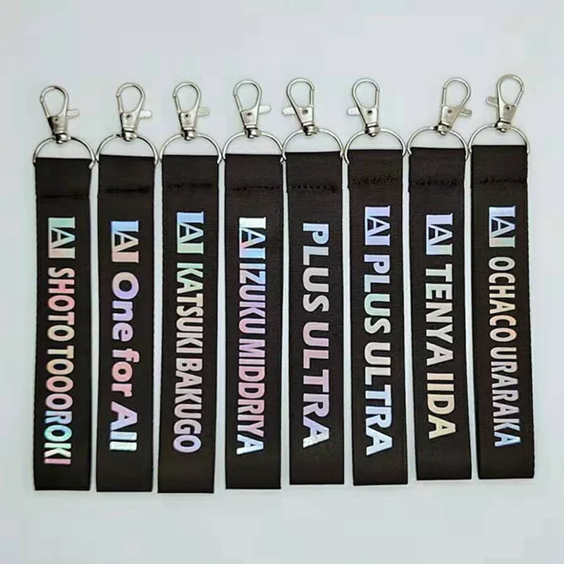Plus Ultra Keychain Trendy Anime Keychain My Hero Academia Key Chain Letter Key Rings
