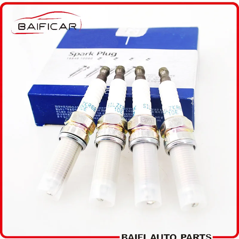Baificar новый оригинальный 4 шт. SILZKR6B10E иридиевая Свеча зажигания 18846 10060 для Hyundai I30 IX35