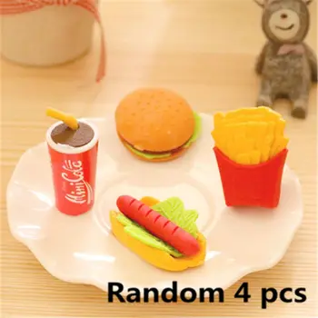 

30+ Styles Cartoon Shape Rubber Eraser Novelty Stationery Pencil Erasers For Kid XXUC