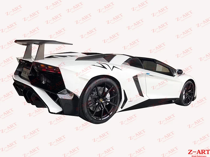 2011-2017 Z-ART LP750 SV задний бампер для LP700 углеродное волокно ventuador LP720 | Автомобили и