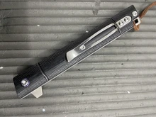 Folding Knife Ball-Bearings G-10-Handle Ceramics Non-Slip DC53 Steel Hunting FORESAIL