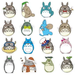 Lot de 10, 30, 50 ou 100 autocollants du jour de Totoro, style Graffiti, amovible, à l'eau, pour voiture, carnet de notes 